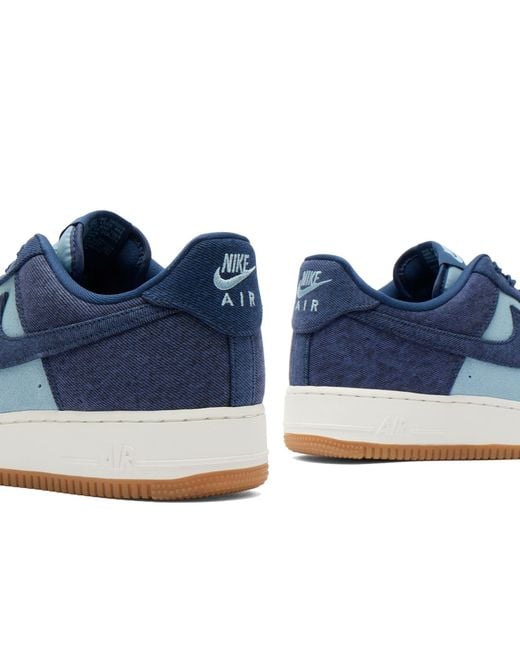 Nike Blue Air Force 1 '07 Sneaker