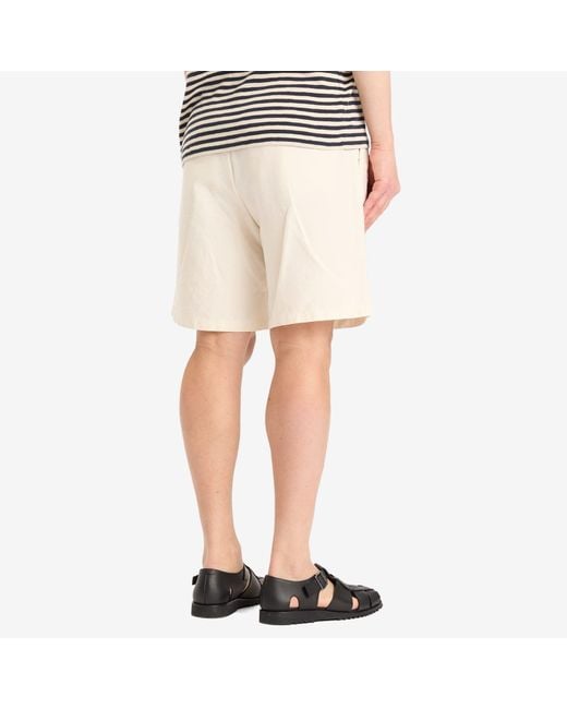 Norse Projects Natural Benn Cotton Linen Shorts for men