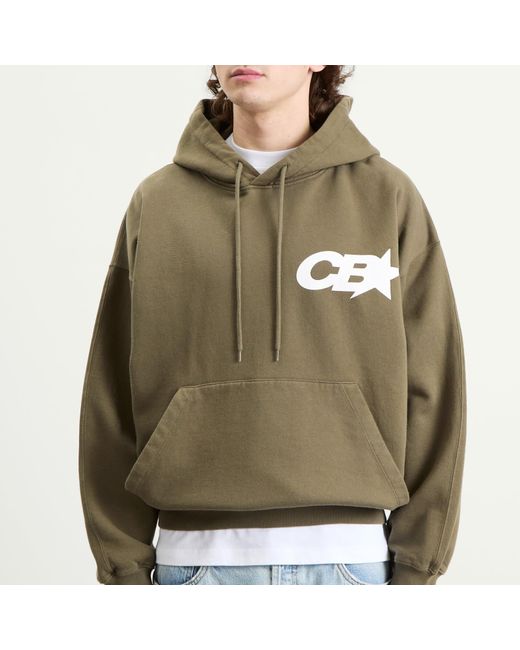 Cole Buxton Green Cb Star Racing Hoodie for men