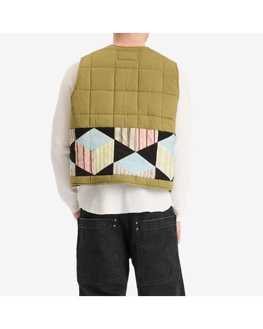 STORY mfg. Saturn Vest in Green for Men | Lyst Australia