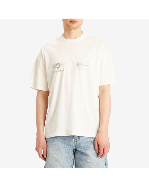 Represent White Team Rep T-Shirt for men