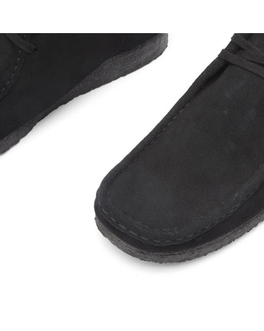 Clarks Black Wallabee for men