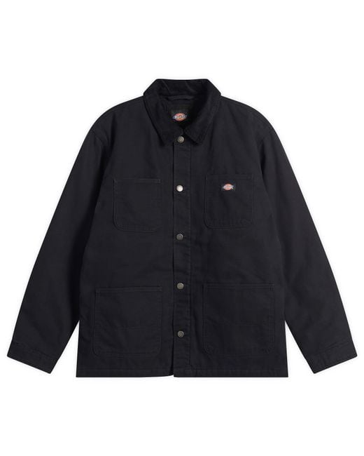 Dickies Blue Lined Canvas Chore Jacket for men