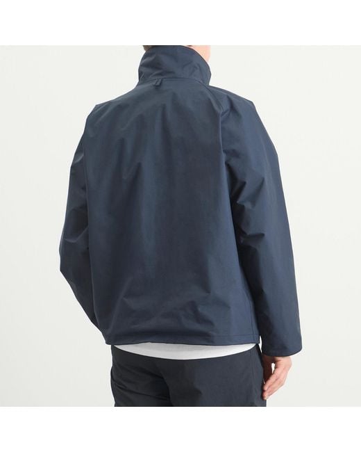 Nanamica Blue 2L Pertex Unlimited Short Field Jacket for men