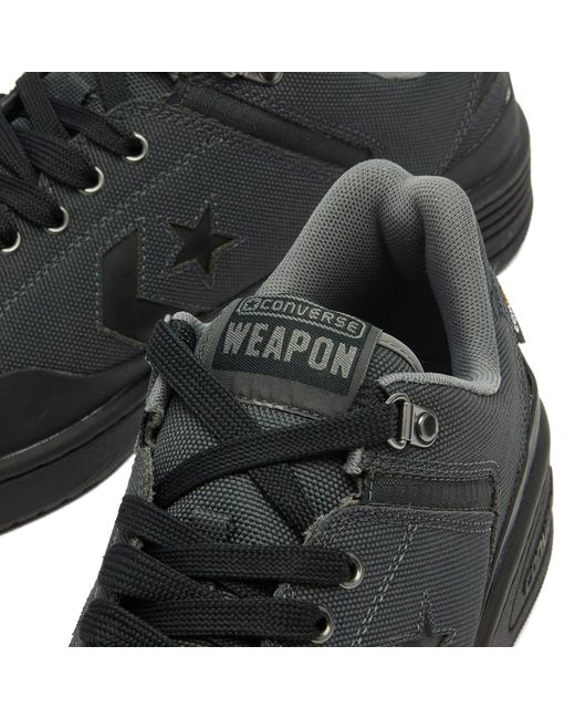 Converse Black X Patta Weapon Ox Sneakers