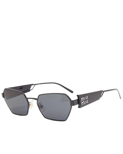 Miu Miu Gray 53ws Sunglasses