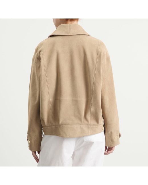 Auralee Natural Suede Blouson