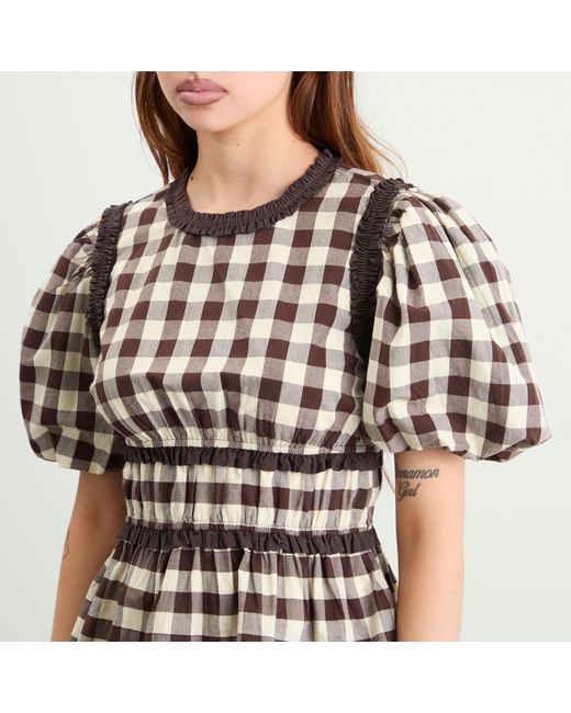 Damson Madder Multicolor Everly Ruffle Blouse