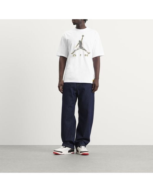 Nike White Brooklyn Camo T-Shirt for men