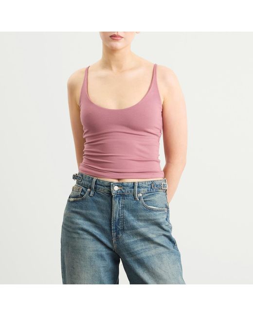 Skims Purple Smooth Lounge Skimpy Strap Cami