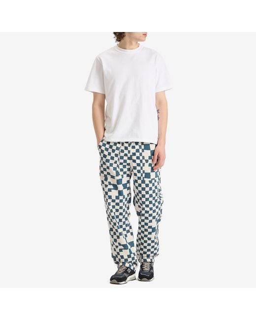 Service Works Blue Printed Chef Pant for men
