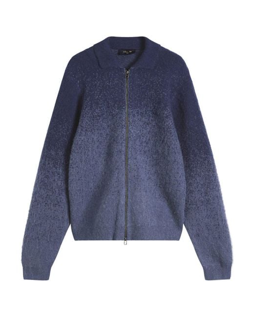 Dime Mohair Double Zip Knit in Blue for Men | Lyst