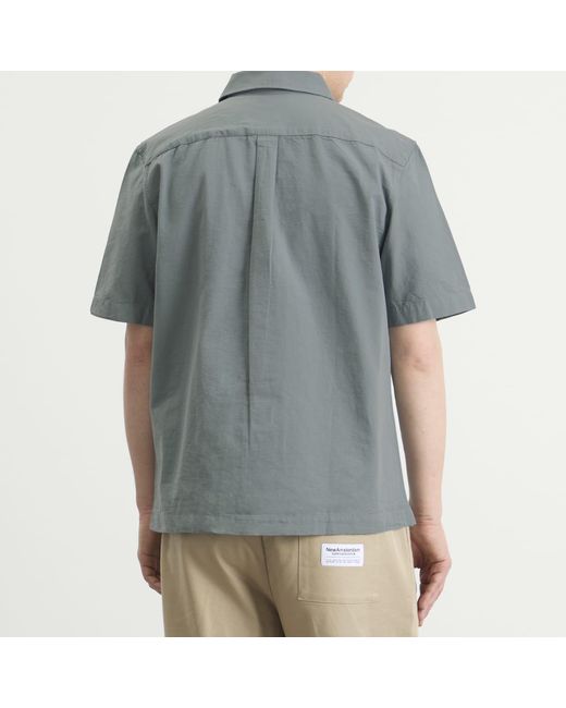 Fred Perry Gray Logo Shirt for men