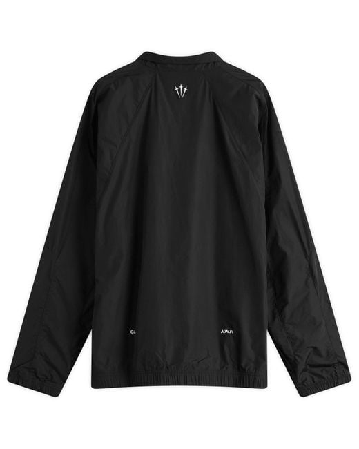 Nike Black X Nocta Cardinal Stock Woven Track Jacket