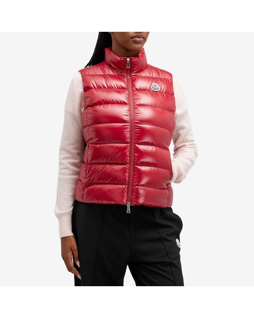Moncler Red Ghany Vest