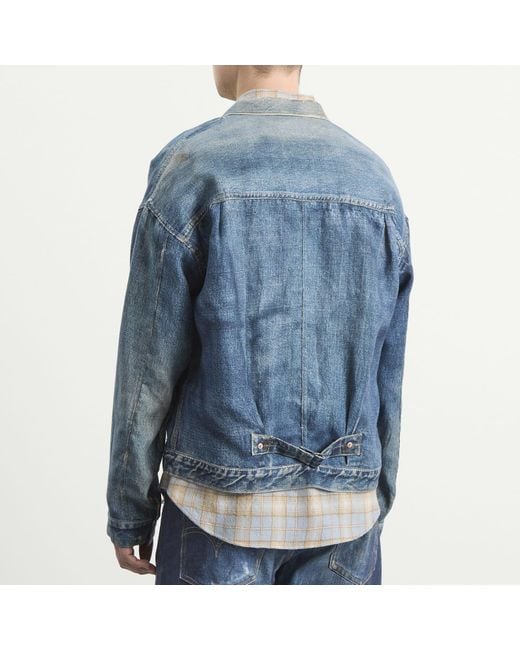 Junya Watanabe Blue Levi's Jacket for men
