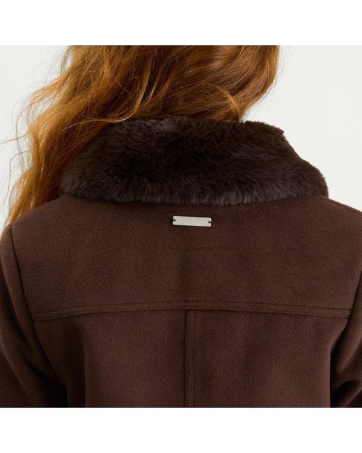 House Of Sunny Brown Dolly Coat