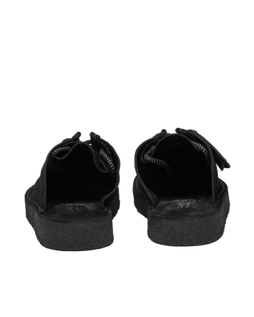 Clarks Jorja Smith X Desert Nomad Mule Shoe in Black | Lyst