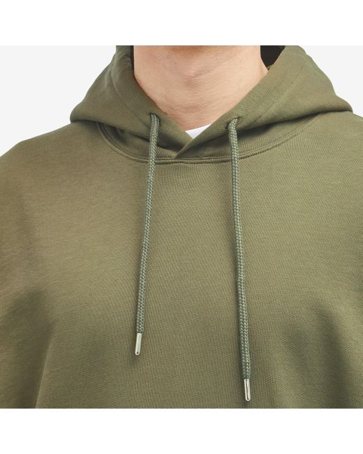 Norse Projects Green Standard Hoodie for men