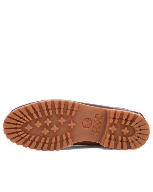 Timberland Brown 3-Eye Classic Lug Shoe for men