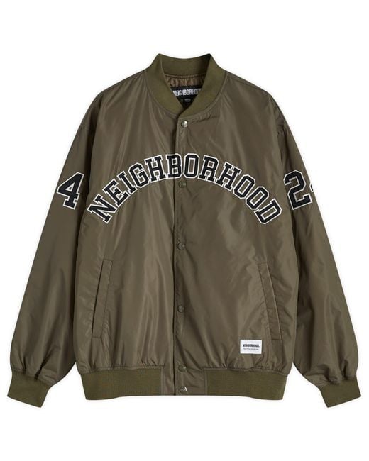 ◎MT　NEIGHBORHOOD BASEBALL JACKET Neighborhood Baseball Jacket in Green for Men | Lyst