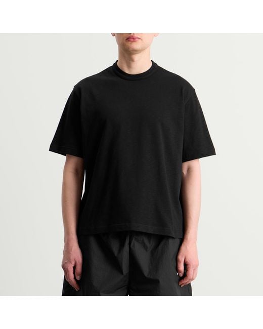 MKI Miyuki-Zoku Black 220 Gsm Slub T-Shirt for men