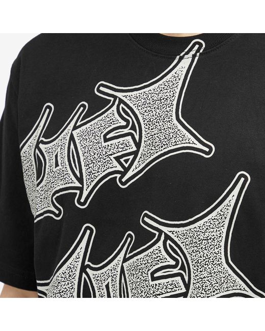 LO-FI Black Static T-Shirt for men