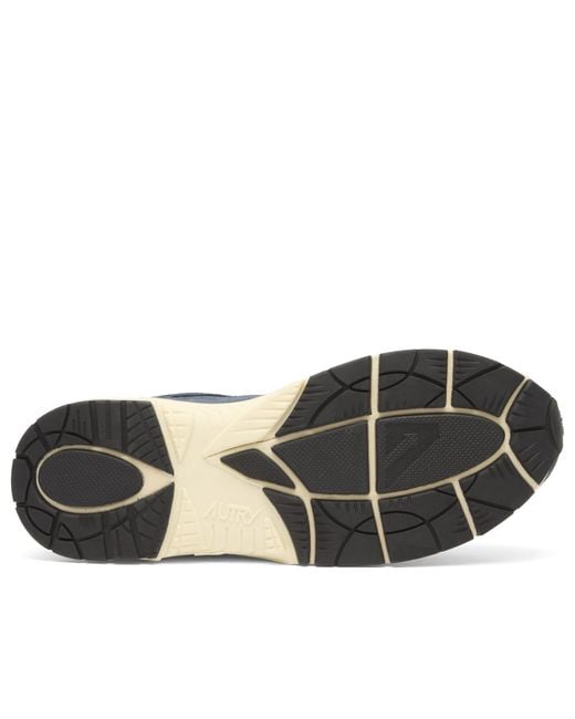 Autry Blue Hyperway Low Suede Sneakers for men