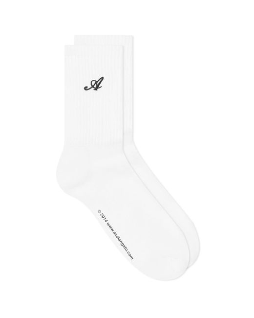 Axel Arigato White Signature Socks for men