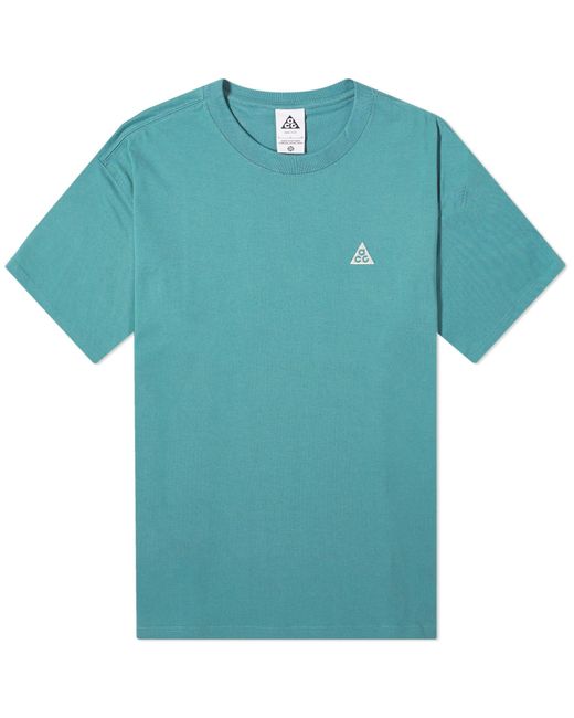 Nike Blue Acg Logo T-Shirt for men