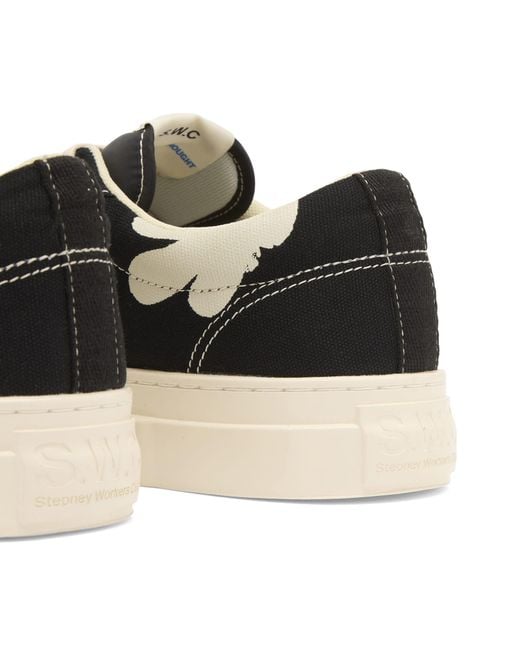 Stepney Workers Club Black Dellow Cup Shroom Hands Sneaker for men