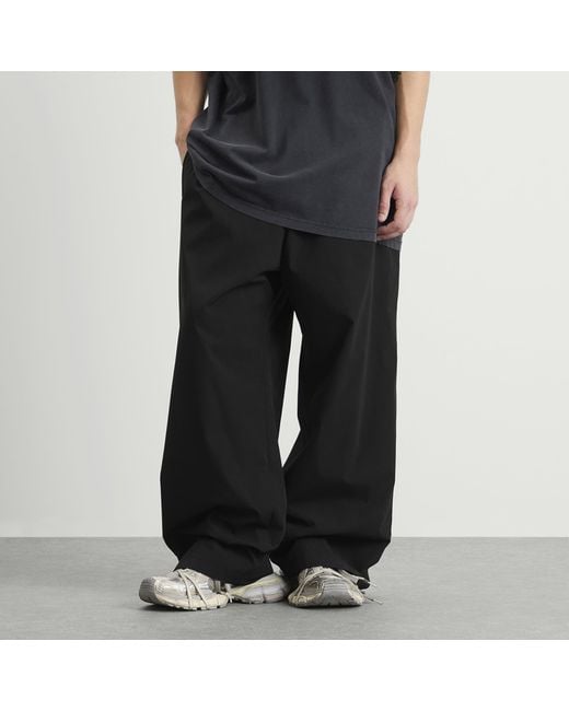 Balenciaga Black Stretch Poly Tracksuit Pants for men