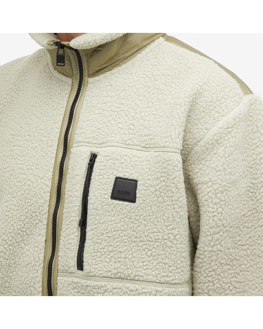 Rains Natural Yermo Fleece Jacket for men