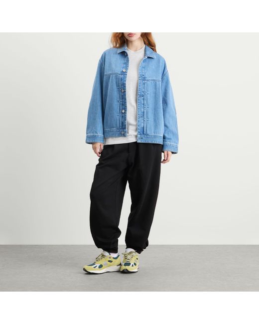 EBIT Blue Denim Jacket With Octagon Patch