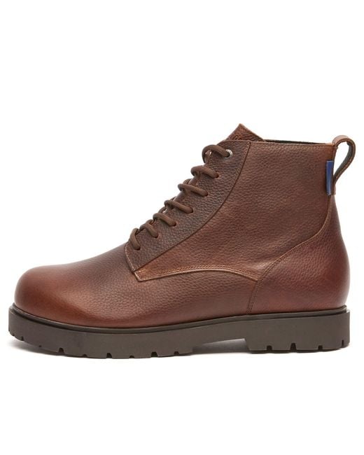 Birkenstock Brown Highwood Lace Mid Waterproof Boots for men