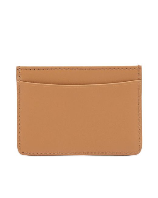 A.P.C. Brown Andre Card Holder for men