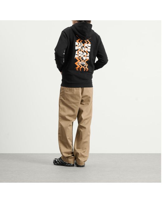 TGB Black Dance Africa Zip Hoodie for men