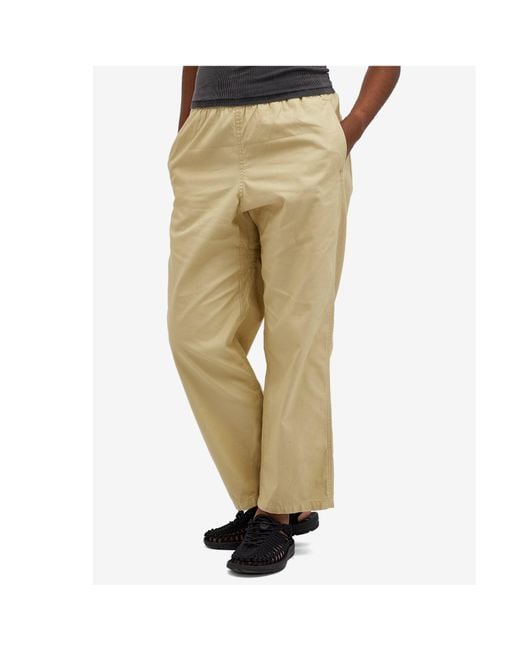Gramicci Natural Relaxed Cotton Drawstring Sweatpants
