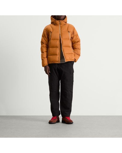 FRIZMWORKS Brown Altavia Down Parka for men
