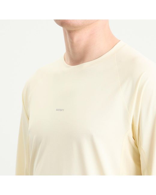 Satisfy White Auralite Uv Long T-Shirt for men