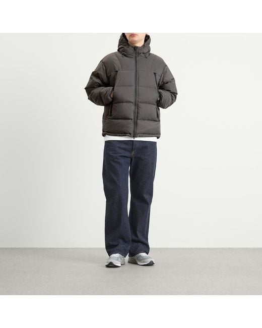 FRIZMWORKS Gray Altavia Down Parka Jacket for men