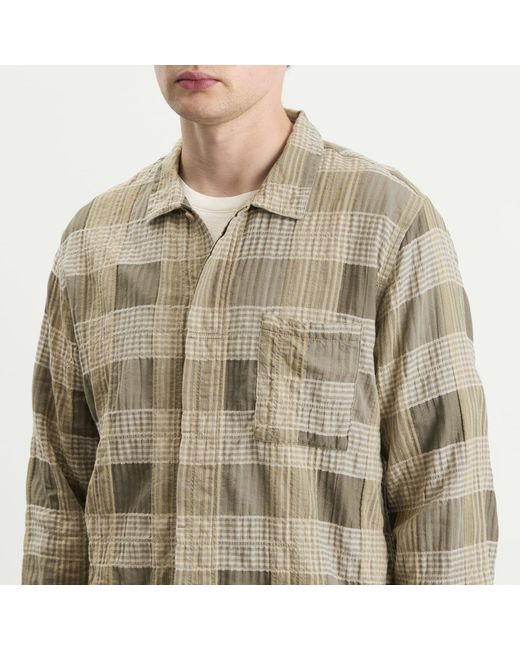 Folk Natural Patch Shirt for men