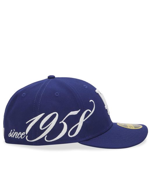 KTZ Blue La Dodgers Est Script 59Fifty Cap