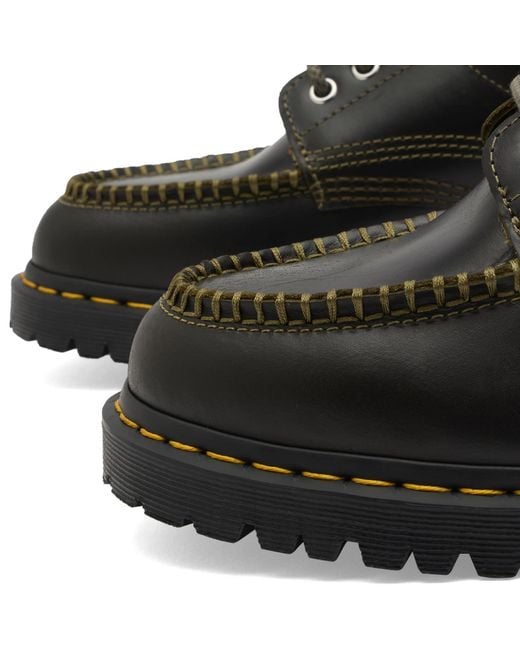 Dr. Martens Black Lowell 4 Eye Shoe for men