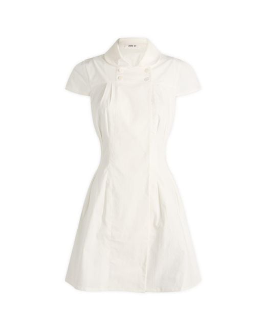 Peachy Den White Missy Dress