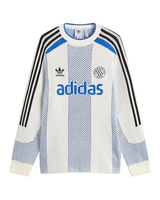 Adidas Blue Adicolor Pullover Knit
