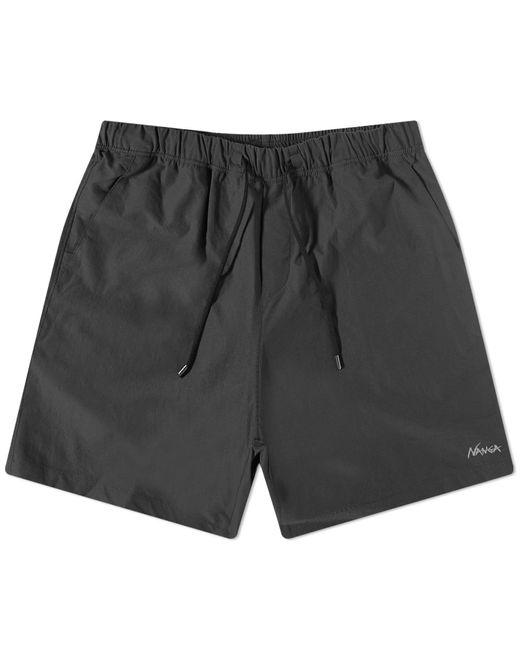 NANGA Black Air Cloth Comfy Shorts for men
