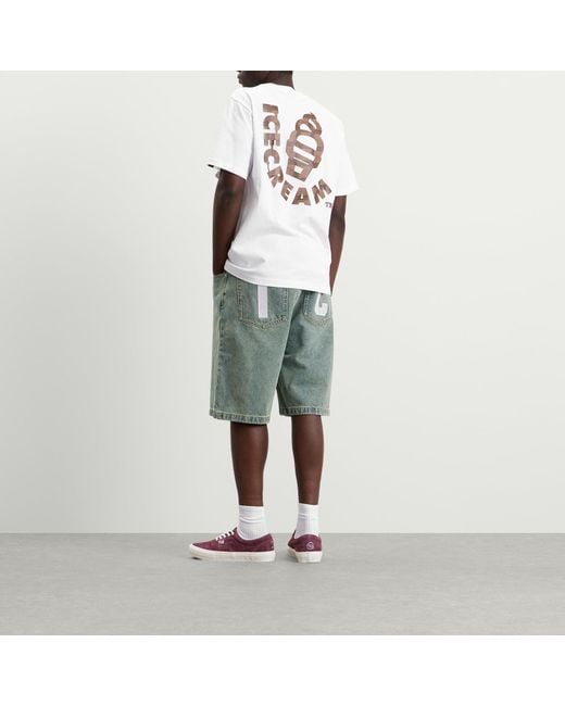 ICECREAM White Waffle Cone T-Shirt for men