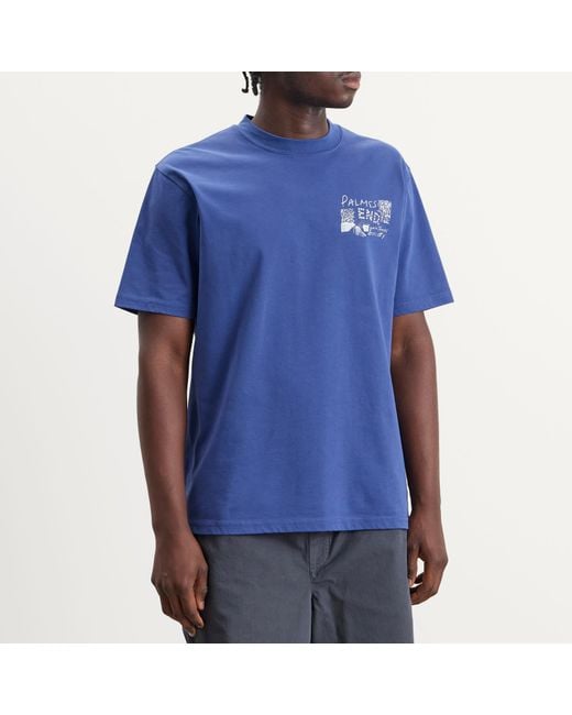 Palmes Blue End. X Scene T-Shirt for men