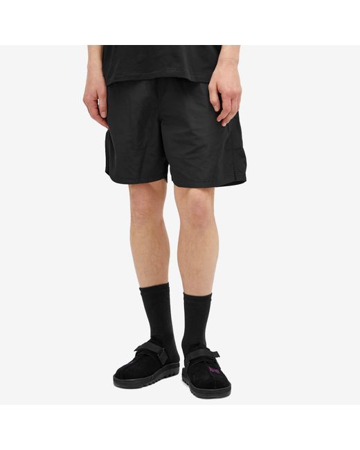 A Bathing Ape Black Ape Head Nylon Beach Short for men